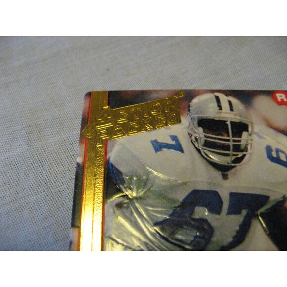 1991 Action Packed Rookie Update 24K Gold #1G Russell Maryland Dallas Cowboys - Picture 3 of 4